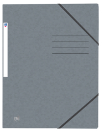 ELASTOMAP OXFORD TOP FILE+ A4 GRIJS