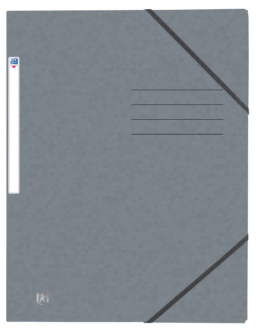 ELASTOMAP OXFORD TOP FILE+ A4 GRIJS