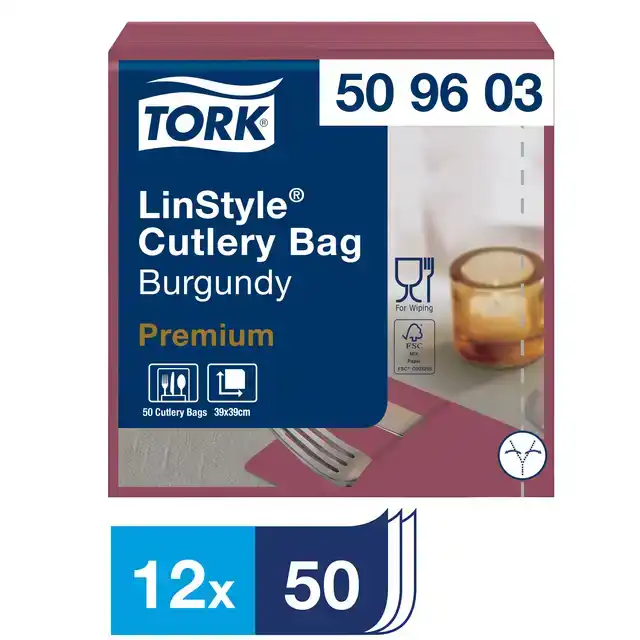 POCHETTE TORK LINSTYLE PREMIUM 1LAAGS