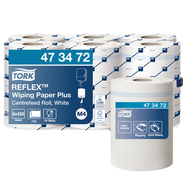 POETSPAPIER TORK M4 ADVANCED 2LAAGS 450