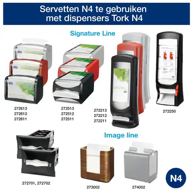 SERVET TORK N4 PREMIUM HALVEVOUW 2LAAGS