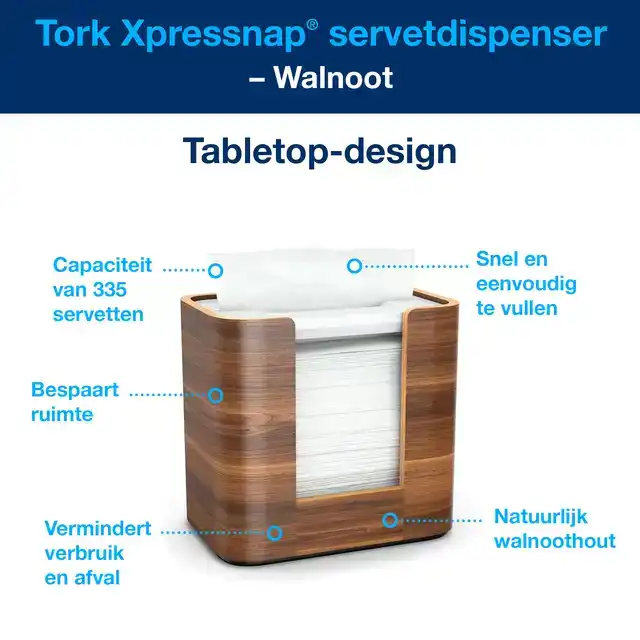 SERVETDISPENSER TORK N4 SIGNATURE LINE