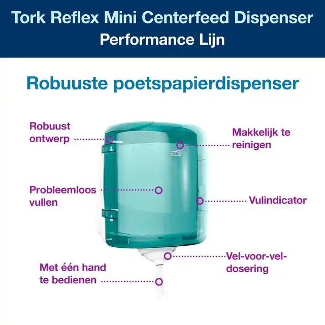 HANDDOEKROLDISPENSER TORK M4