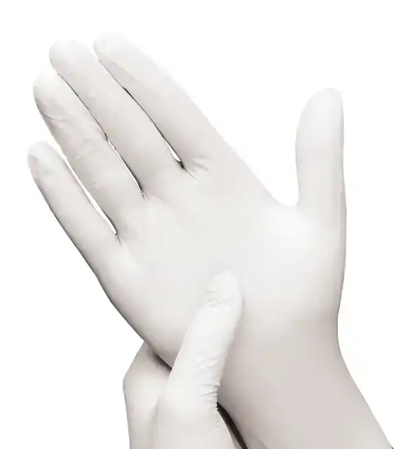 HANDSCHOEN HYNEX NITRIL L WIT 3.5G 100