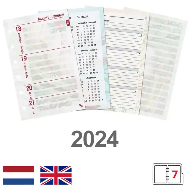 AGENDAVULLING 2026 KALPA POCKET BLOEMEN