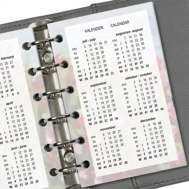 AGENDAVULLING 2026 KALPA POCKET BLOEMEN