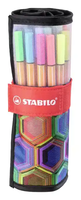 FINELINER STABILO POINT 88/25 ETUI ZW F