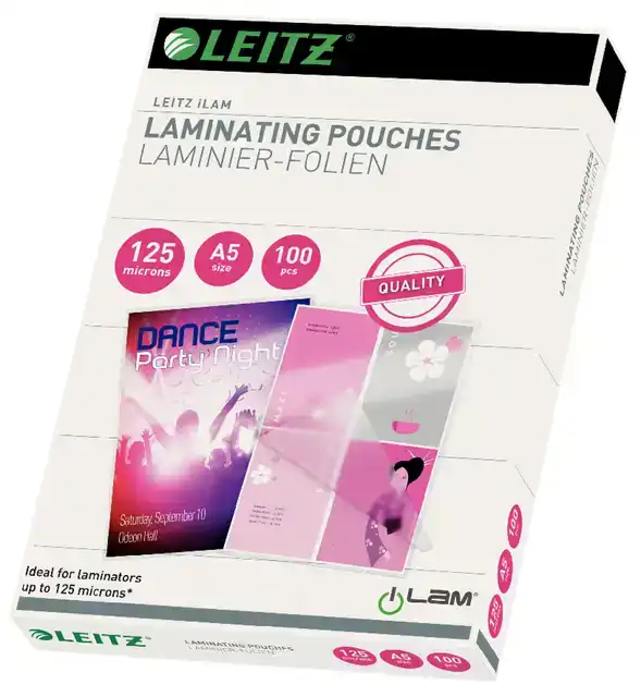 LAMINEERHOES LEITZ ILAM A5 2X125MICRON