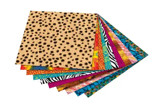 VOUWBLAADJES FOLIA 80GR 15X15CM 50V 2Z