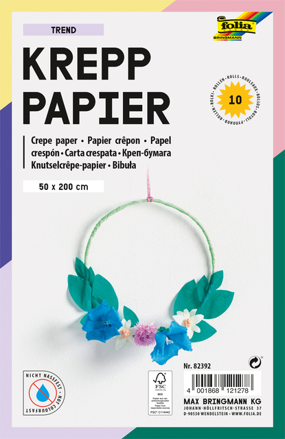 CRÃªPEPAPIER FOLIA 50X200CM TREND 10