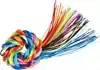 SCOUBIDOO TOUWTJES FOLIA 100CM 100ST