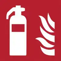 PICTOGRAM DJOIS BRANDBLUSSER 150X150MM