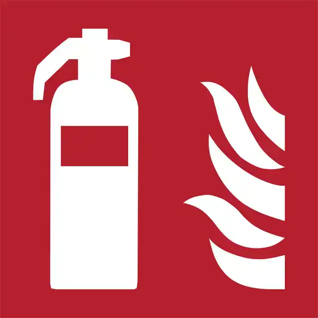PICTOGRAM DJOIS BRANDBLUSSER 150X150MM