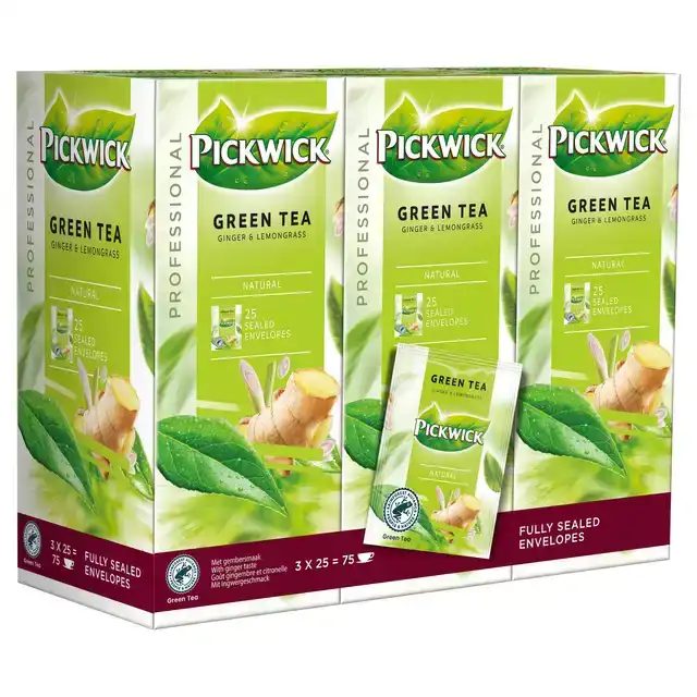 THEE PICKWICK GREEN GINGER LEMON 25X2GR