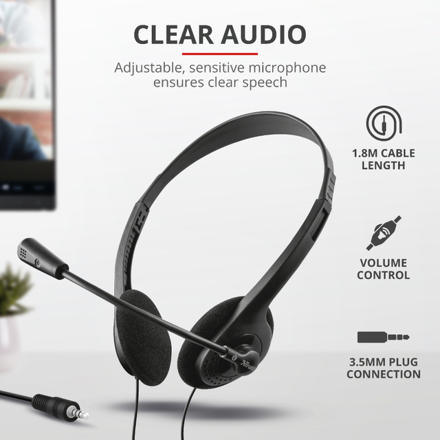 HEADSET TRUST PRIMO CHAT