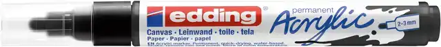ACRYLMARKER EDDING E-5100 M ZWART