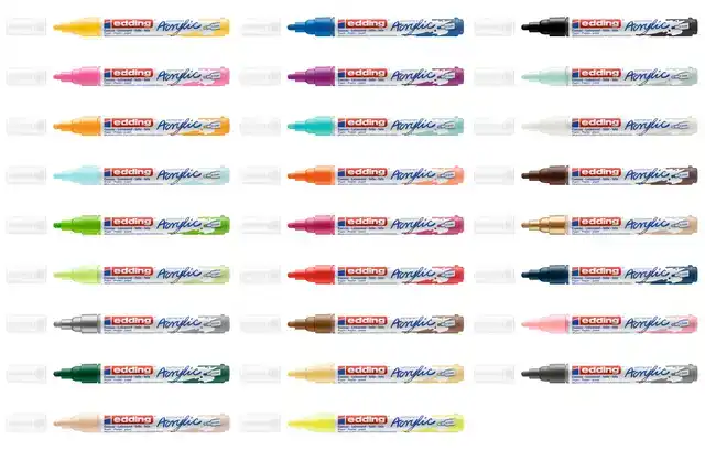 ACRYLMARKER EDDING E-5100 M ZILVER