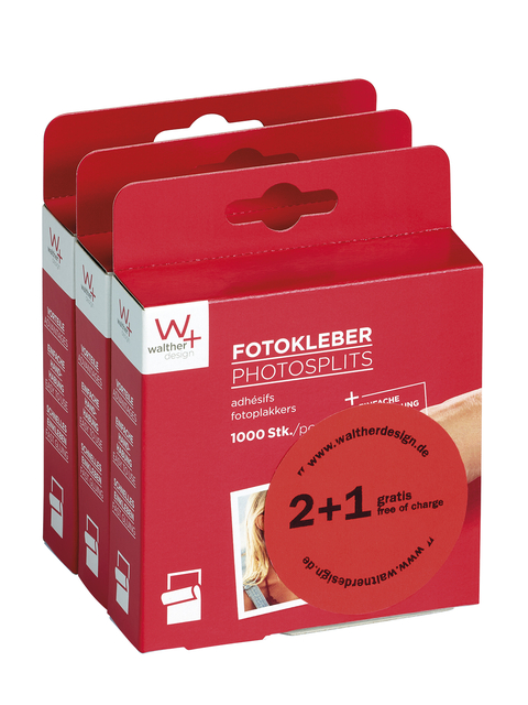 FOTOTAPE WALTHER DESIGN 10X12MM 3X1000
