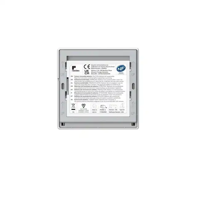 KOOLMONOXIDEMELDER HONEYWELL INCL 3V