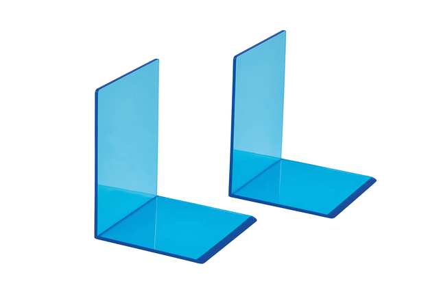 BOEKENSTEUN MAUL 10X10X13CM ACRYL NEON