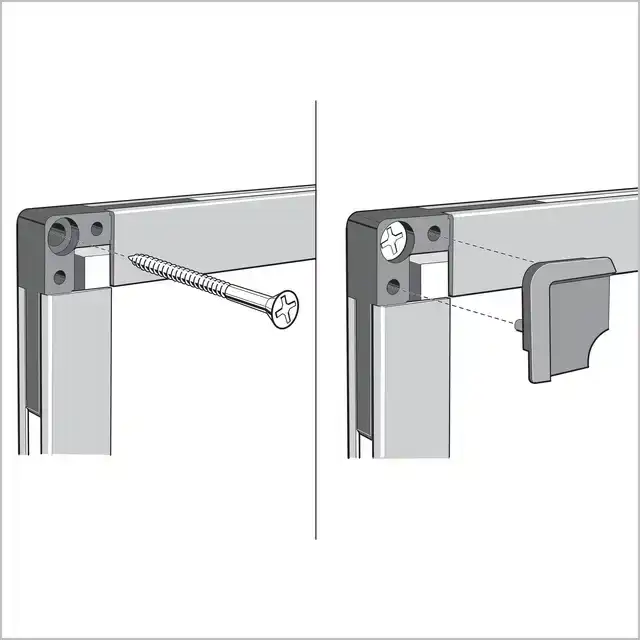 WHITEBOARD NOBO ESSENCE 45X60CM STAAL