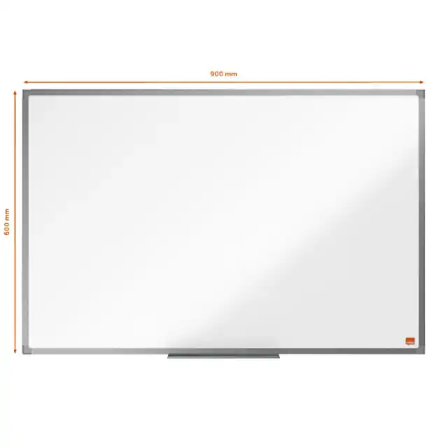 WHITEBOARD NOBO ESSENCE 60X90CM STAAL