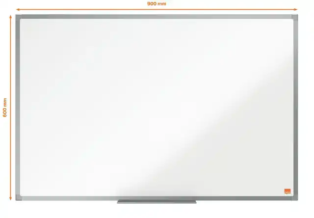 WHITEBOARD NOBO ESSENCE 60X90CM STAAL