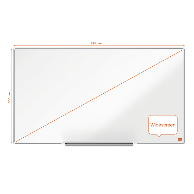 WHITEBOARD NOBO IMPRESSION PRO 50X89CM
