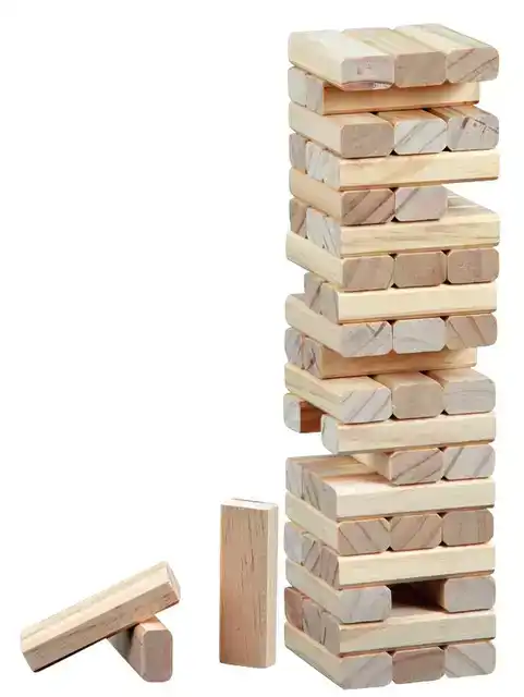 SPEL VALLENDE TOREN HOUT (JENGA) PHILOS