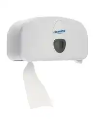 DISPENSER CLEANINQ DUO TOILETPAPIER WIT