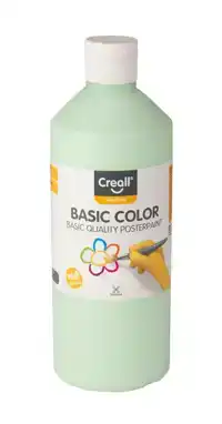 PLAKKAATVERF CREALL BASIC PASTEL GROEN