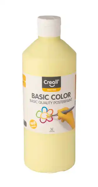PLAKKAATVERF CREALL BASIC PASTEL GEEL