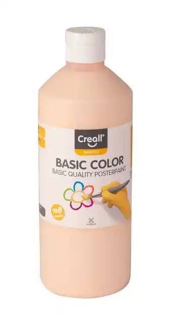 PLAKKAATVERF CREALL BASIC PASTEL ORANJE