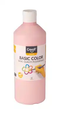 PLAKKAATVERF CREALL BASIC PASTEL ROOD