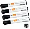 WHITEBOARDMARKER NOBO GLIDE ROND ZWART