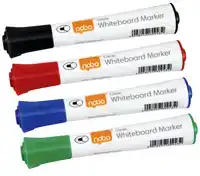 WHITEBOARDMARKER NOBO GLIDE ROND ASS