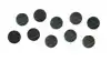 MAGNEET NOBO 38MM ZWART 10 STUKS