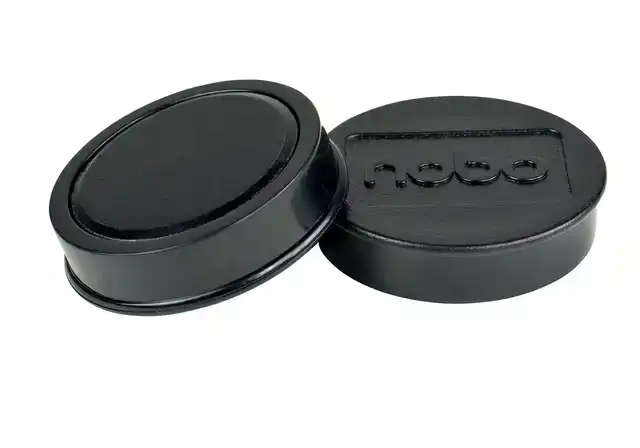 MAGNEET NOBO 38MM ZWART 10 STUKS