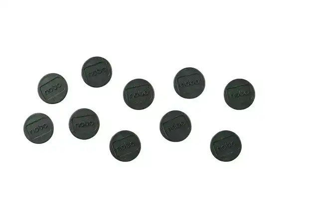 MAGNEET NOBO 13MM ZWART 10 STUKS