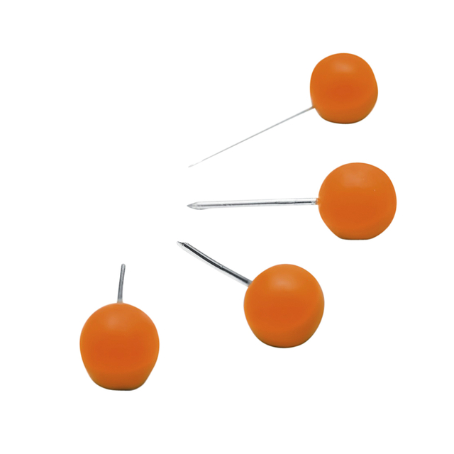 PUNAISES NOBO ORANJE 100 STUKS