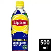 LIPTON ICE TEA SPARKLING PET 0.5LTR. A12