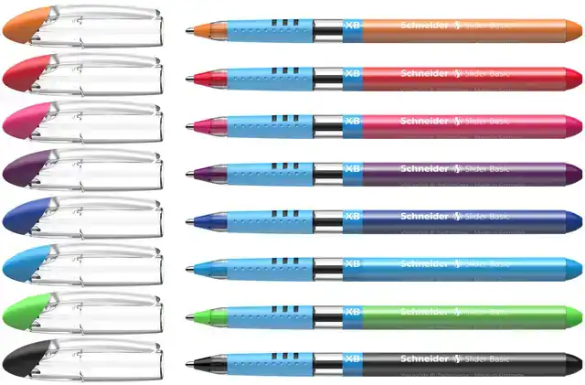 ROLLERPEN SLIDER BASIC COLOURS XB 8ST