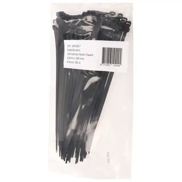 INBINDSTRIPS IEZZY NYLON 4.8X200MM D