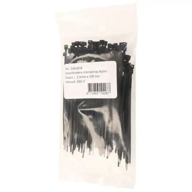 INBINDSTRIPS IEZZY NYLON 2.5X100MM D