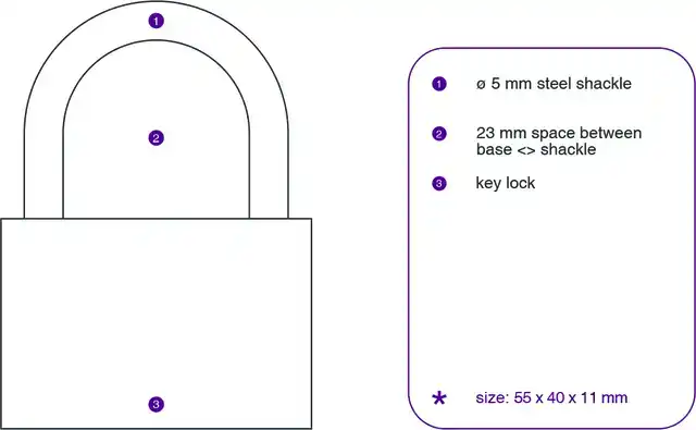 HANGSLOT PAVO 40MM