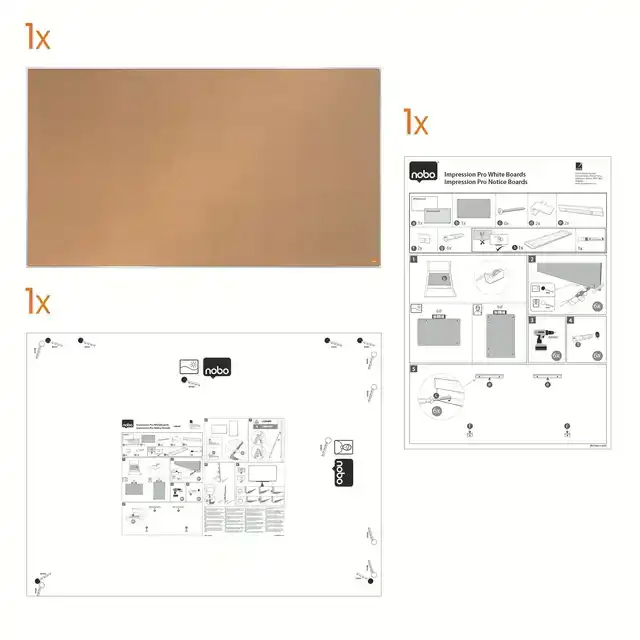 PRIKBORD NOBO IMPRESSION PRO WIDE