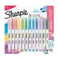 MARKEERSTIFT SHARPIE S-NOTE 12ST