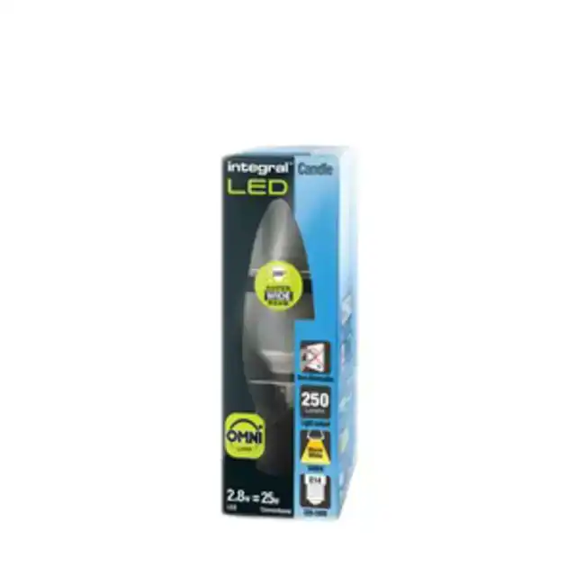 LEDLAMP INTEGRAL E14 2700K WARM WIT 2W