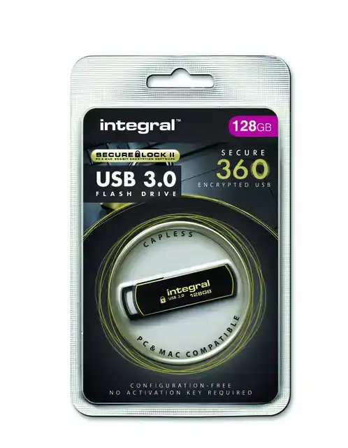 USB-STICK INTEGRAL 3.0 SECURE 360 128GB