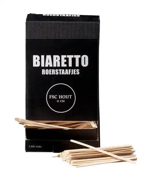 ROERSTAAFJES BIARETTO HOUT 11CM 2000